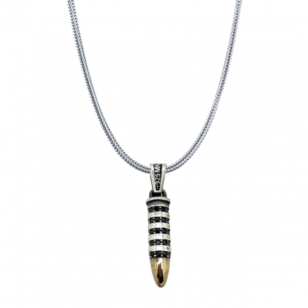 LANTURI ARGINT - Lant Argint 925 Bullet Design