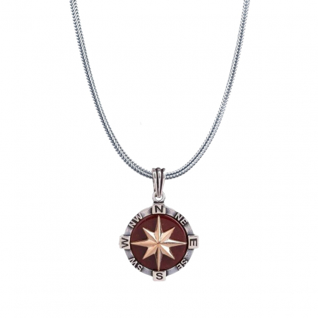 LANTURI ARGINT - Lant Argint 925 Burgund Northstar