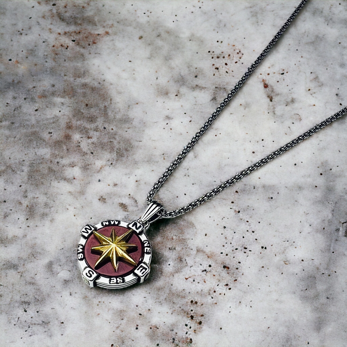 Lant Argint 925 Burgund Northstar [1]