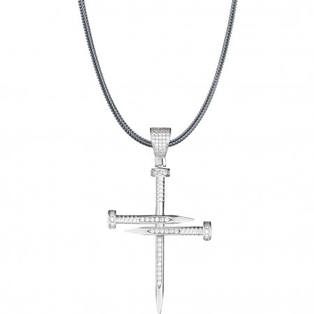 LANTURI ARGINT - Lant Argint 925 Clou Diamond Cross