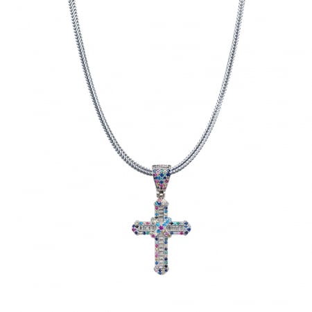LANTURI ARGINT - Lant Argint 925 Cruce Rainbow