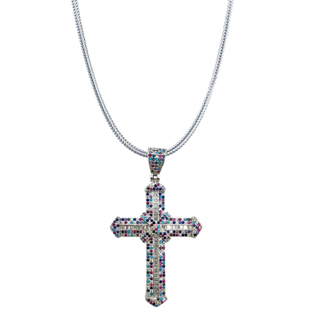 LANTURI ARGINT - Lant Argint 925 Exquisite Multicolour Diamonds