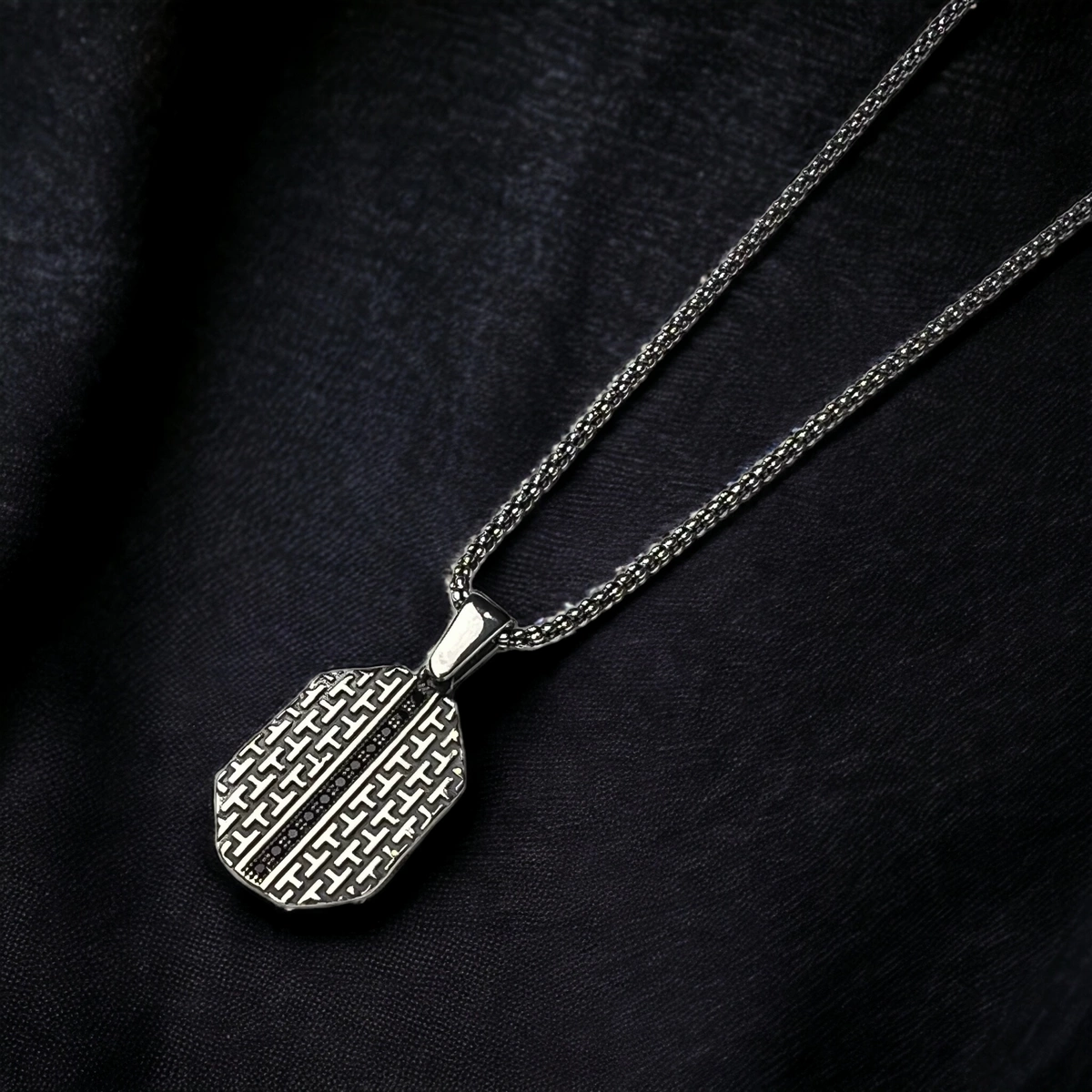 LANTURI ARGINT - Lant Argint 925 Minimalist Pendant