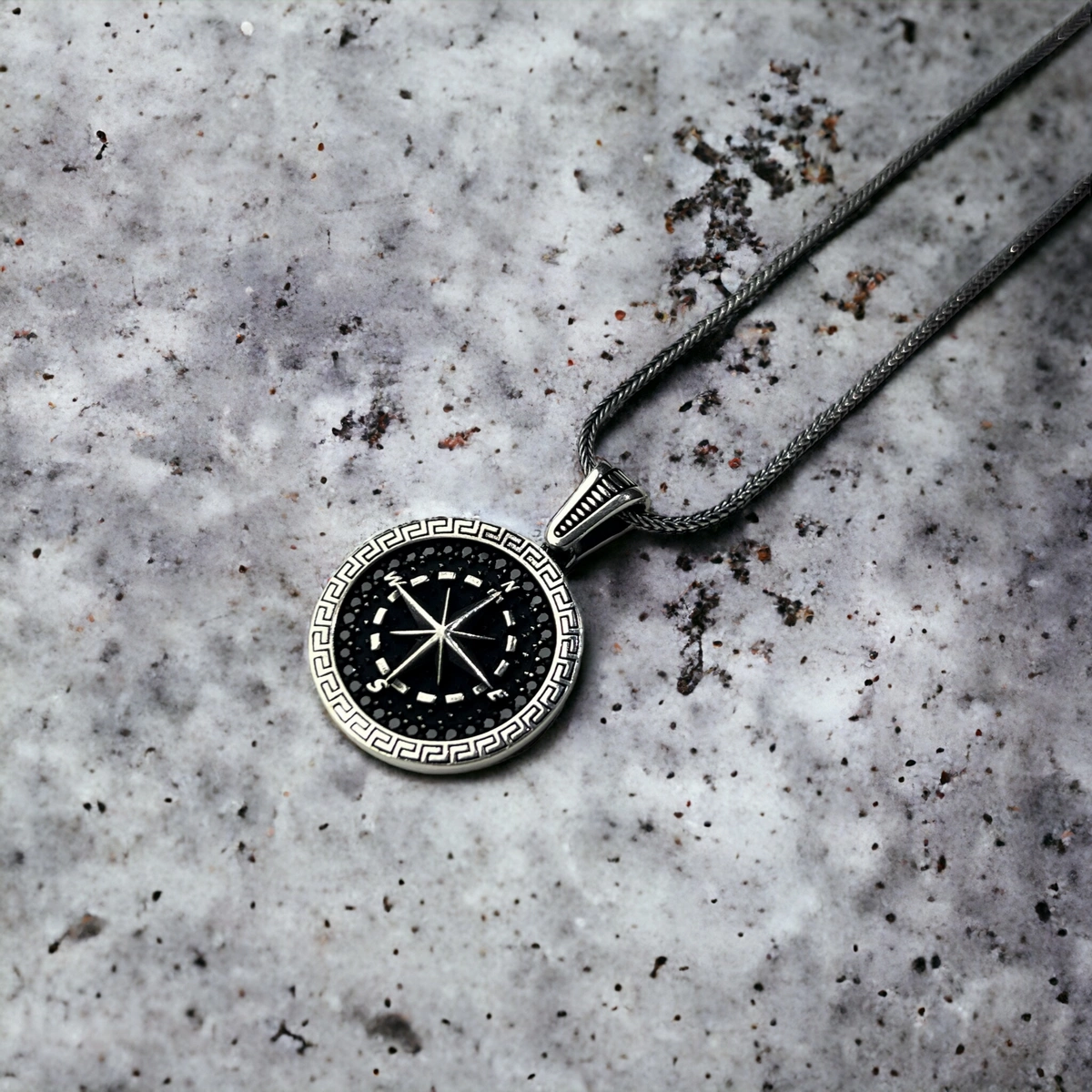 Lant Argint 925 Northstar Black Diamonds [1]