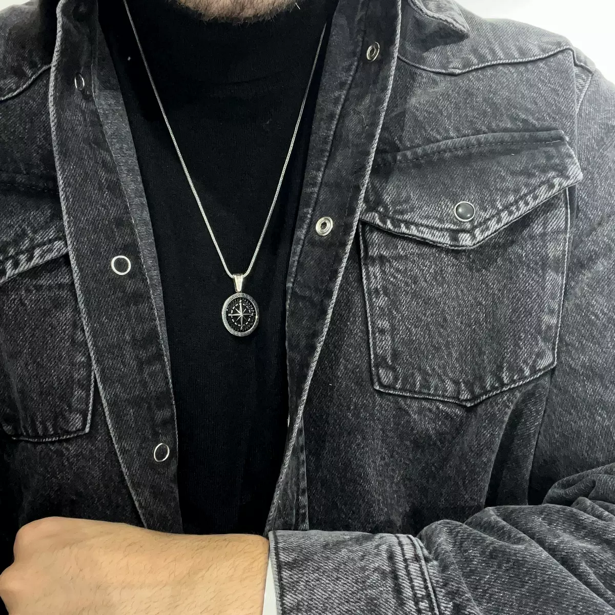 Lant Argint 925 Northstar Black Diamonds [3]