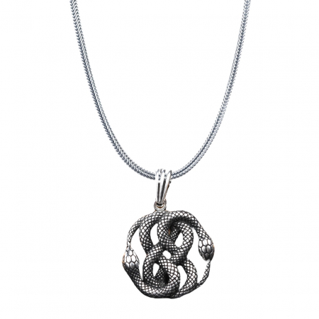 LANTURI ARGINT - Lant Argint 925 Snake Pendant