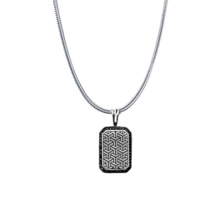 LANTURI ARGINT - Lant Argint Brooks Abstrakt Plate Zircon