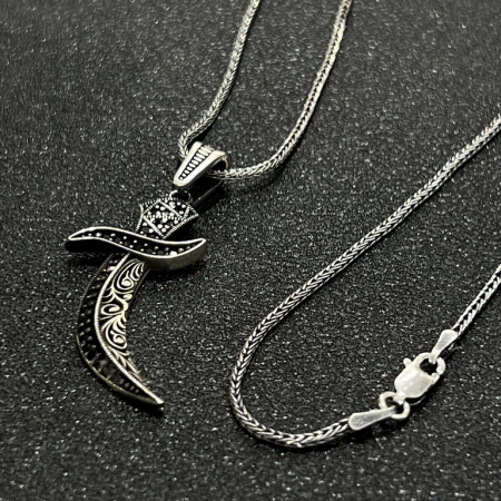 Lant Argint Brooks Amuleth [1]