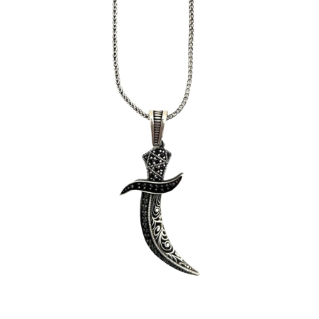 Lant Argint Brooks Amuleth [0]