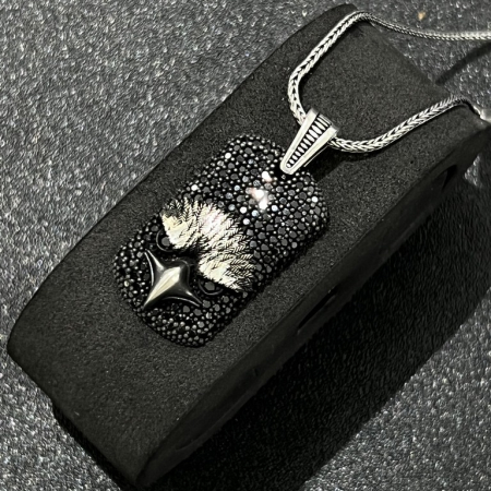 Lant Argint 925 Black Diamond Eagle [2]