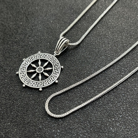 Lant Argint Brooks Pandantiv Nautic [1]