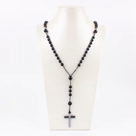 Lant Brooks Black Stone Rosary [1]
