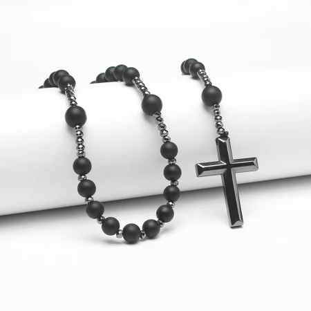 Lant Brooks Black Stone Rosary [2]
