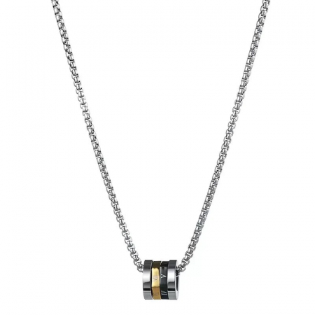 LANTURI CU PANDANTIV - Lant Brooks Charms Inox Roman