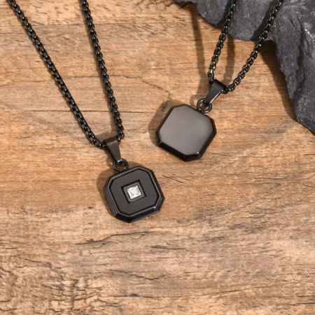 Lant Brooks Exquisite Black Diamond Pendant [4]