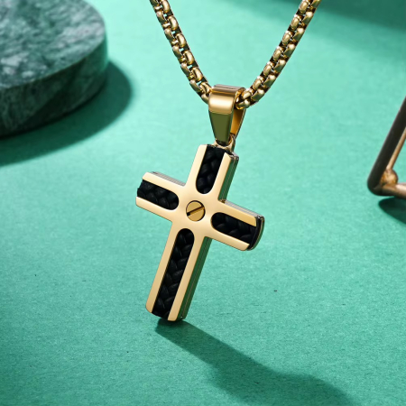 Lant Brooks Exquisite GoldBlack Cross [1]