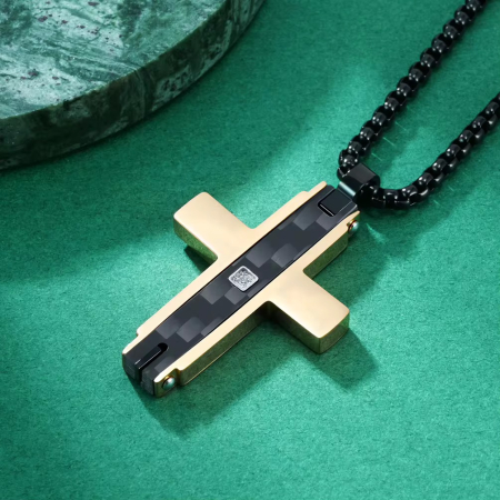 Lant Brooks Exquisite GoldBlack Cross [1]