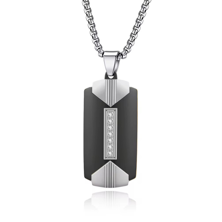 LANTURI CU PANDANTIV - Lant Brooks Exquisite Tag Diamonds