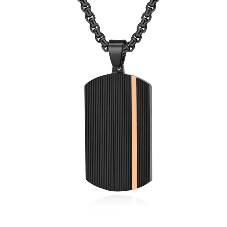 LANTURI CU PANDANTIV - Lant Brooks Exquisite Tag Minimal