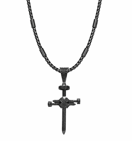 LANTURI - Lant Brooks Full Black Eclipse Nail Cross