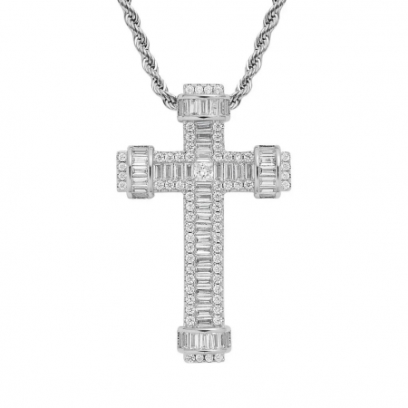 LANTURI CU PANDANTIV - Lant Brooks Full Diamonds Artefakt Cross
