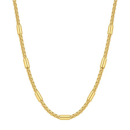 LANTURI CU PANDANTIV - Lant Brooks Gold 70 CM