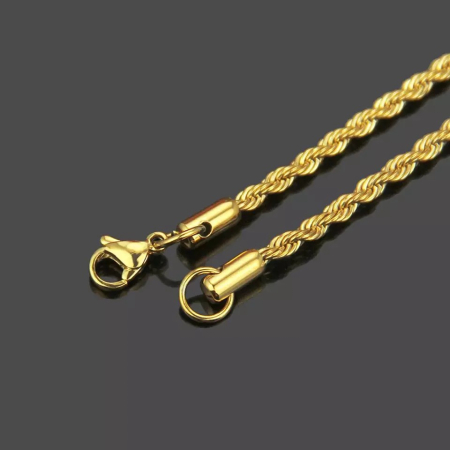 Lant Brooks Gold Rope Chain [3]
