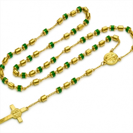 LANTURI - Lant Brooks Gold Green New Rosary