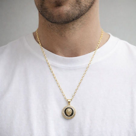 Lant Brooks Gold Lion 14K Plated [1]