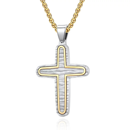 LANTURI CU PANDANTIV - Lant Brooks Abstrakt Cross Design