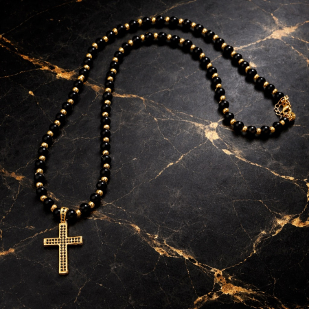 Lant Brooks GoldBlack Exquisite Cross Luxury [2]