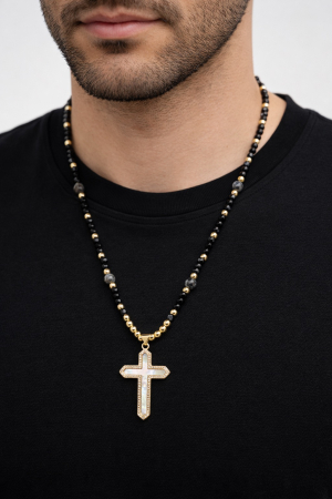 Lant Brooks GoldBlack Exquisite Cross Luxury [1]