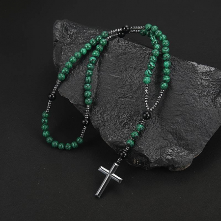 Lant Brooks Green Rosary Malachite [1]