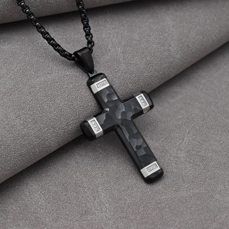 Lant Brooks Luxury Black Abstrakt Cross [1]