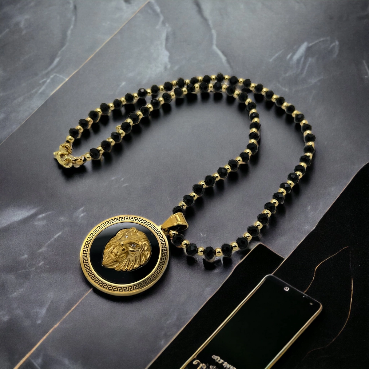 Lant Brooks Luxury GoldBlack Lion [3]