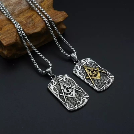 Lant Brooks Masonic Tag Zircon [1]