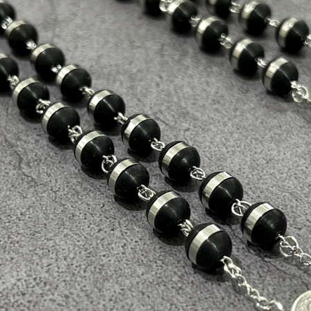 Lant Brooks Rosary Black Skull [2]