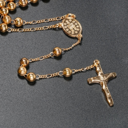 Lant Brooks Rozariu Gold Cross [1]