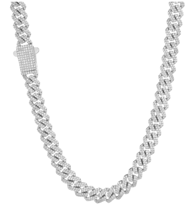 LANTURI - Lant Brooks Silver Full Diamonds