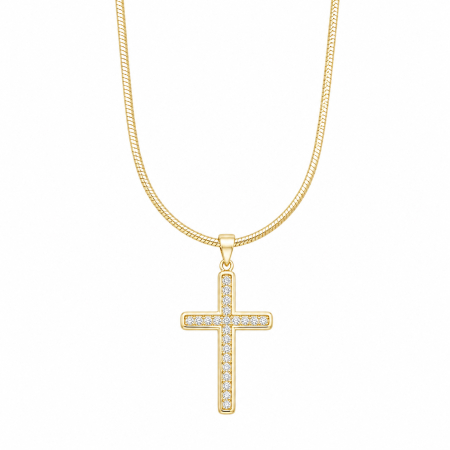 LANTURI CU PANDANTIV - Lant Brooks Snake Tennis Cross