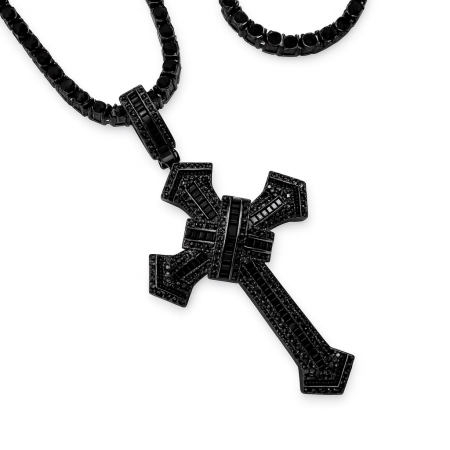 Lant Brooks Tennis Full Black Cross 4 MM [1]