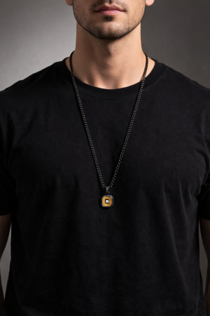 Lant Brooks Tiger Eye Stone Minimalist [1]