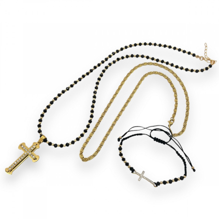 SET LANT&BRATARA - Lant Cruce + Cadou lant si bratara