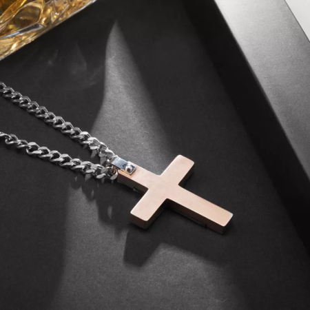 Lant cu pandantiv Brooks Diamond Cross [2]