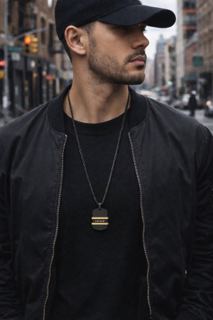 Lant cu pandantiv Brooks Masterpiece Tag [1]