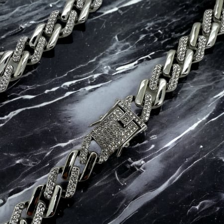 Lant Cuban Silver Diamonds [1]