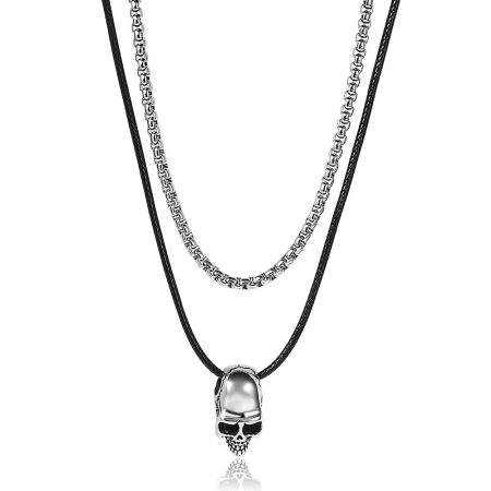 LANTURI - Lant Dublu Brooks Skull Fusion