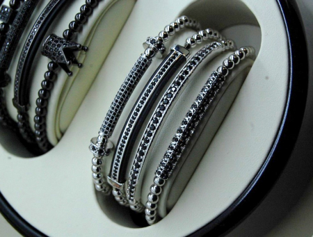 Luxury 4 Masterpiece Silver Bracelets [7]