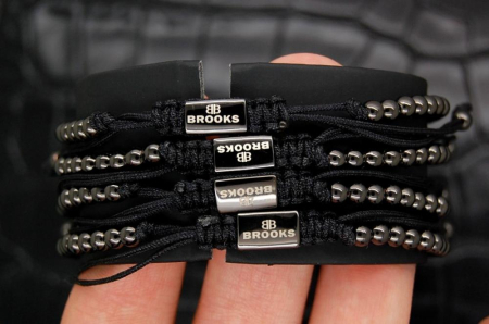 Luxury Set All Black 4 Brooks Bracelets [5]