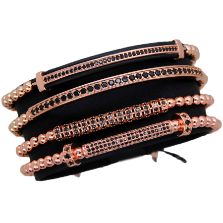 Luxury Set Rose Gold 14K Brooks Bracelets [0]